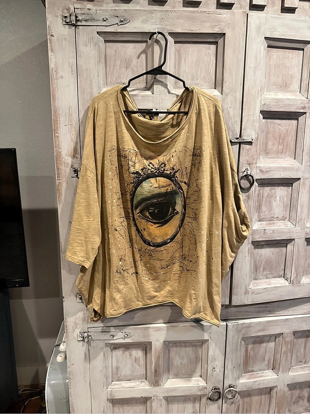 Jaded Gypsy Be Free Top - Eye See You Yellow Tunic